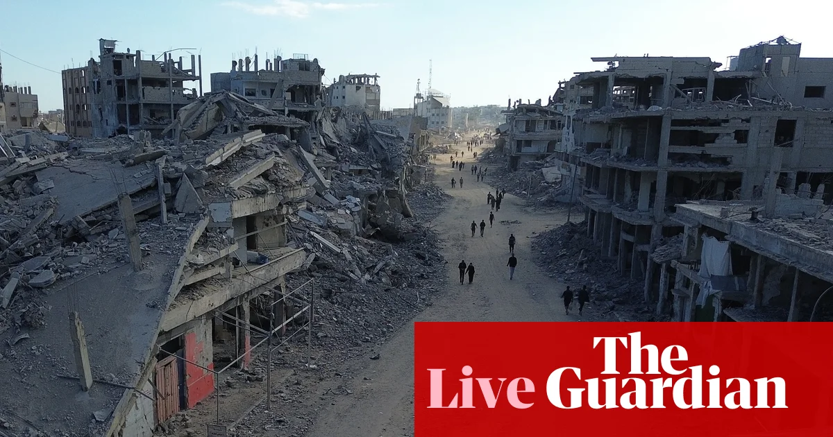 Gaza ceasefire live: Trump reportedly says Israel could resume fighting if Hamas fails to uphold agreement | Gaza